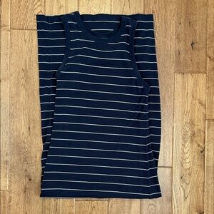 Universal Thread Black and White Striped Tank